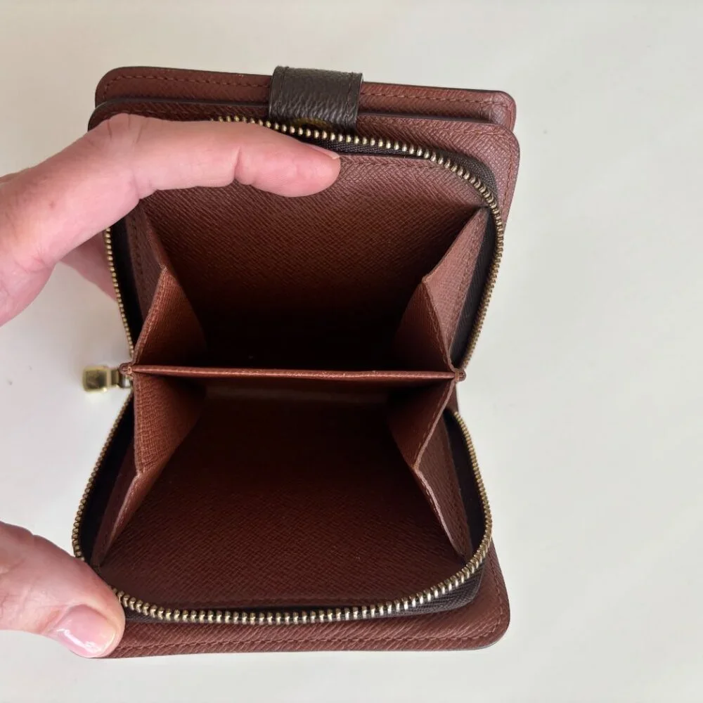 Louis Vuitton Monogram Compact Zippy Wallet